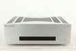 Front view of a used Cambridge Audio 851W Power Amplifier in a silver finish