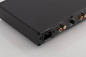 Rear left corner view of a used Cambridge Audio Alva Duo Phonostage