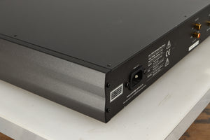 Rear right corner of a used Cambridge Audio Azure 540C CD Player in a black finish