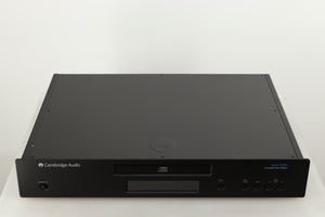Top of a used Cambridge Audio Azure 540C CD Player in a black finish