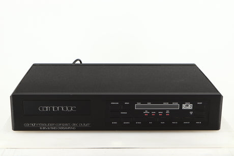 Front view of a used Cambridge Audio CD2 CD Player in a black finish