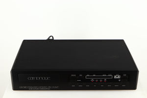Top of a used Cambridge Audio CD2 CD Player in a black finish