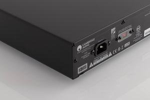 Rear left corner view of a used Cambridge Audio CXC GEN2 CD Transport