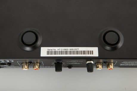 Close up view of a used Cambridge Audio CP1 MM Phono Pre Amplifier