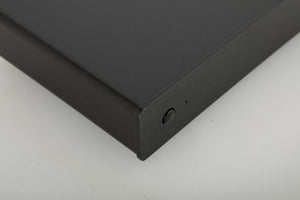 Front left corner view of a used Cambridge Audio CP1 MM Phono Pre Amplifier