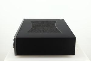 Right side view of a used Cambridge Audio CXA81 GEN2 Integrated Amplifier in a lunar grey finish
