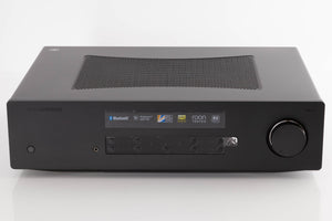 Front view of a used Cambridge Audio CXA81 Series 2 Integrated Amplifier in a Black finish