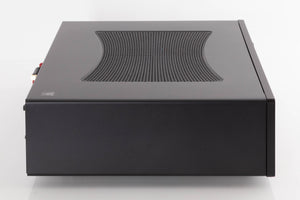 Left side view of a used Cambridge Audio CXA81 Series 2 Integrated Amplifier in a Black finish