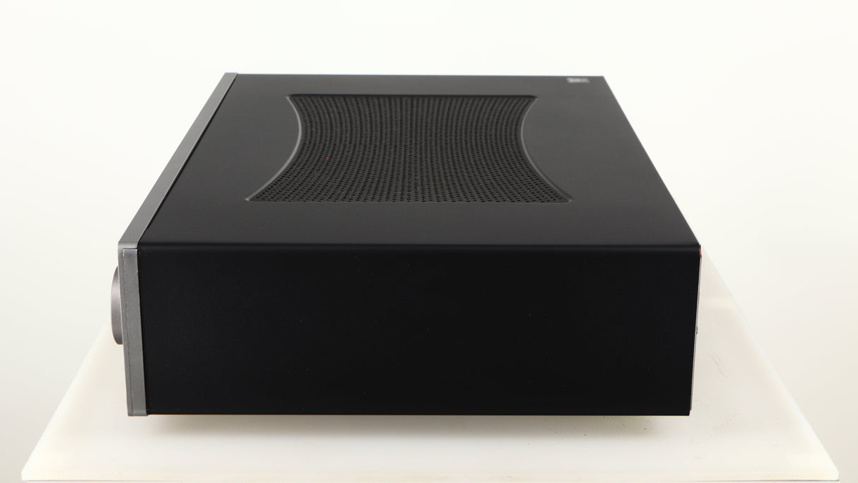 Right side view of a used Cambridge Audio CXA81 Series 2 Integrated Amplifier in a lunar grey finish