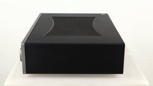 Right side view of a used Cambridge Audio CXA81 Series 2 Integrated Amplifier in a lunar grey finish