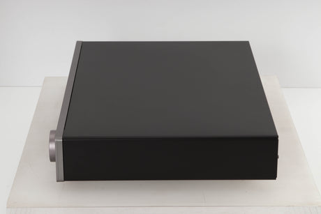 Side view of a used Cambridge Audio CXN V2 Streamer in Lunar Grey finish