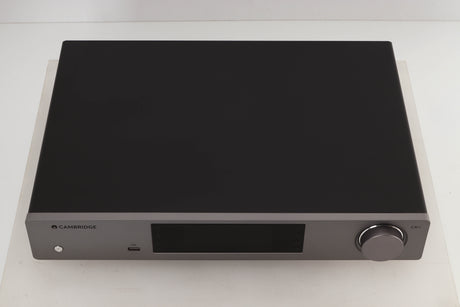 Top view of a used Cambridge Audio CXN V2 Streamer in Lunar Grey finish