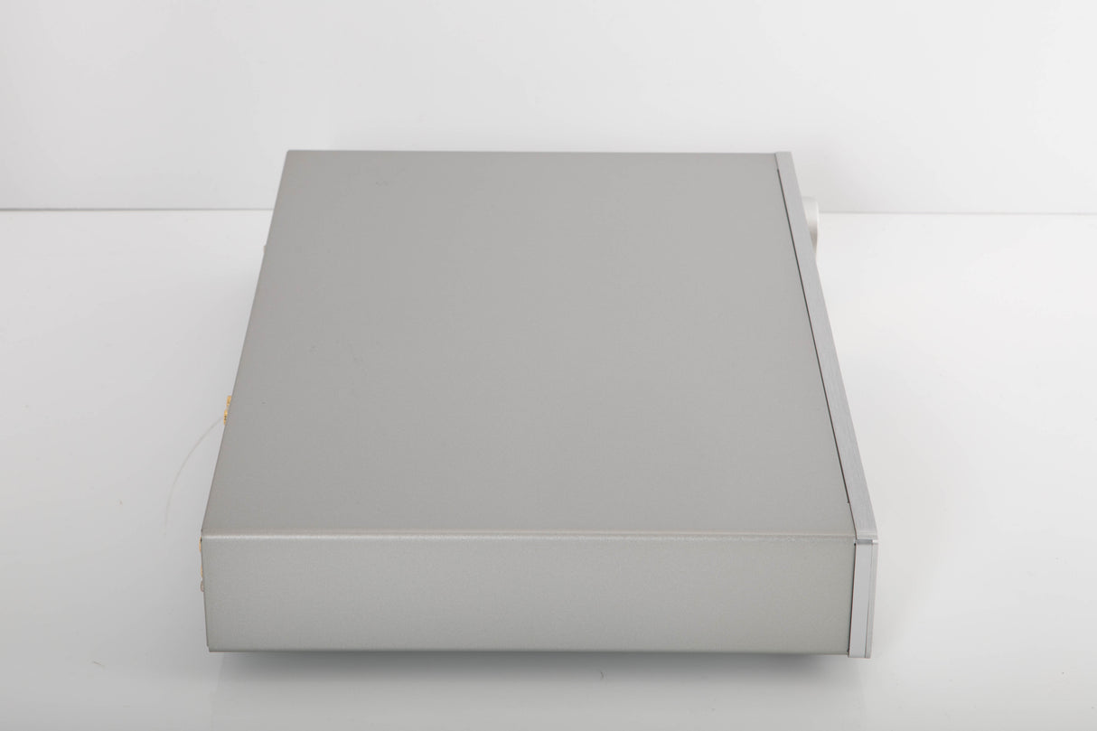 Left side view of a used Cambridge Audio CXN V2 Streamer in a silver finish
