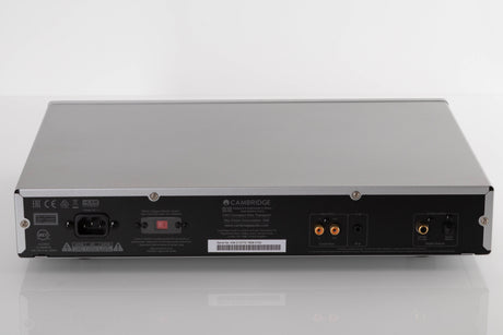 Rear view of a used Cambridge CXC CD Transport in Silver