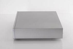 Side view of a used Cambridge CXC CD Transport in Silver