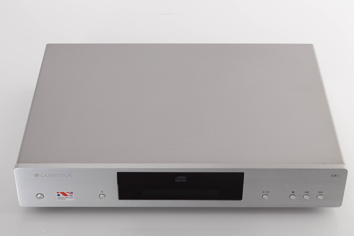 Top view of a used Cambridge CXC CD Transport in Silver
