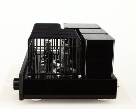 Right side view of a used Cayin HA-6A Headphone Amplifier in a black finish