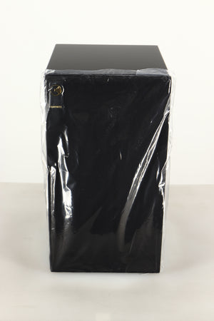 Top view of a Chartwell LS3 Standmount Speaker in Black Gloss finish