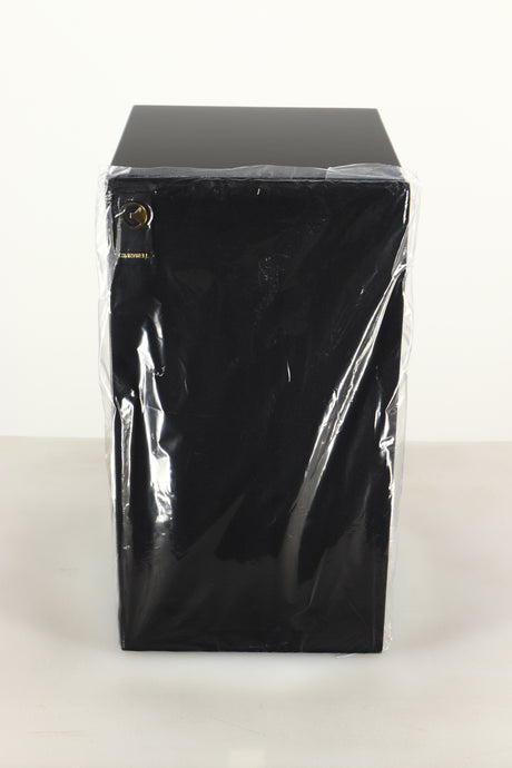 Top view of a Chartwell LS3 Standmount Speaker in Black Gloss finish