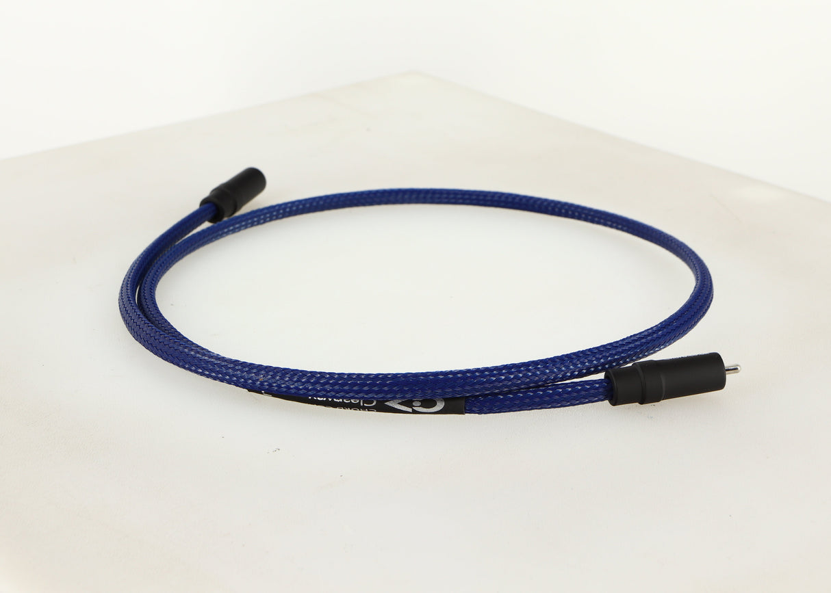 Rear left angle of a used Chord Company Clearway Digital Tuned ARAY Interconnect Cable 1.0m