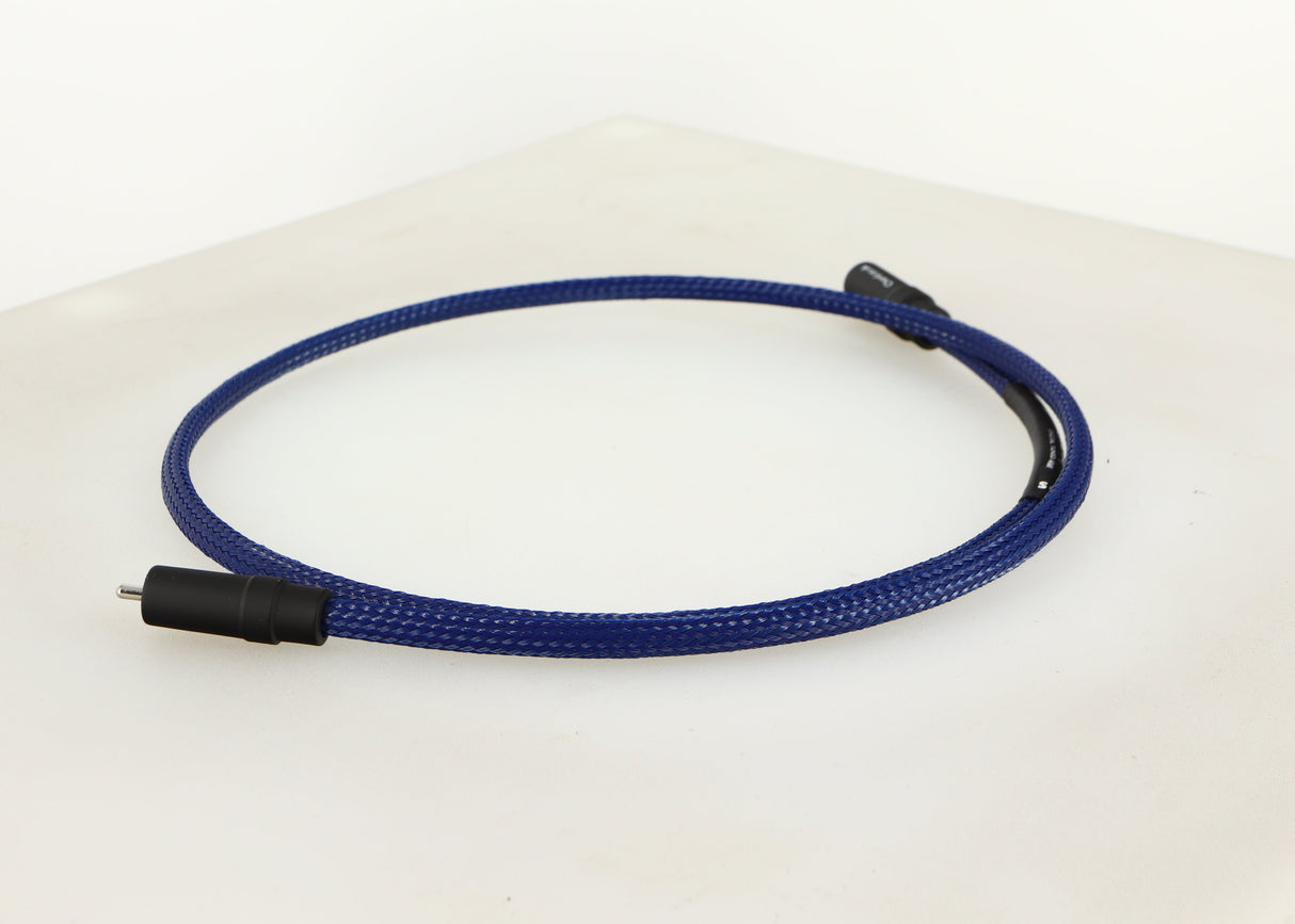 Rear right angle of a used Chord Company Clearway Digital Tuned ARAY Interconnect Cable 1.0m