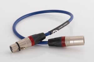 Front view of a used Chord Company ClearwayX ARAY XLR-XLR Interconnect Cable 0.5m