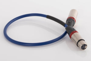 Left side view of a used Chord Company ClearwayX ARAY XLR-XLR Interconnect Cable 0.5m