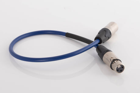 Left side view of a used Chord Company ClearwayX ARAY XLR-XLR Interconnect Cable 0.5m