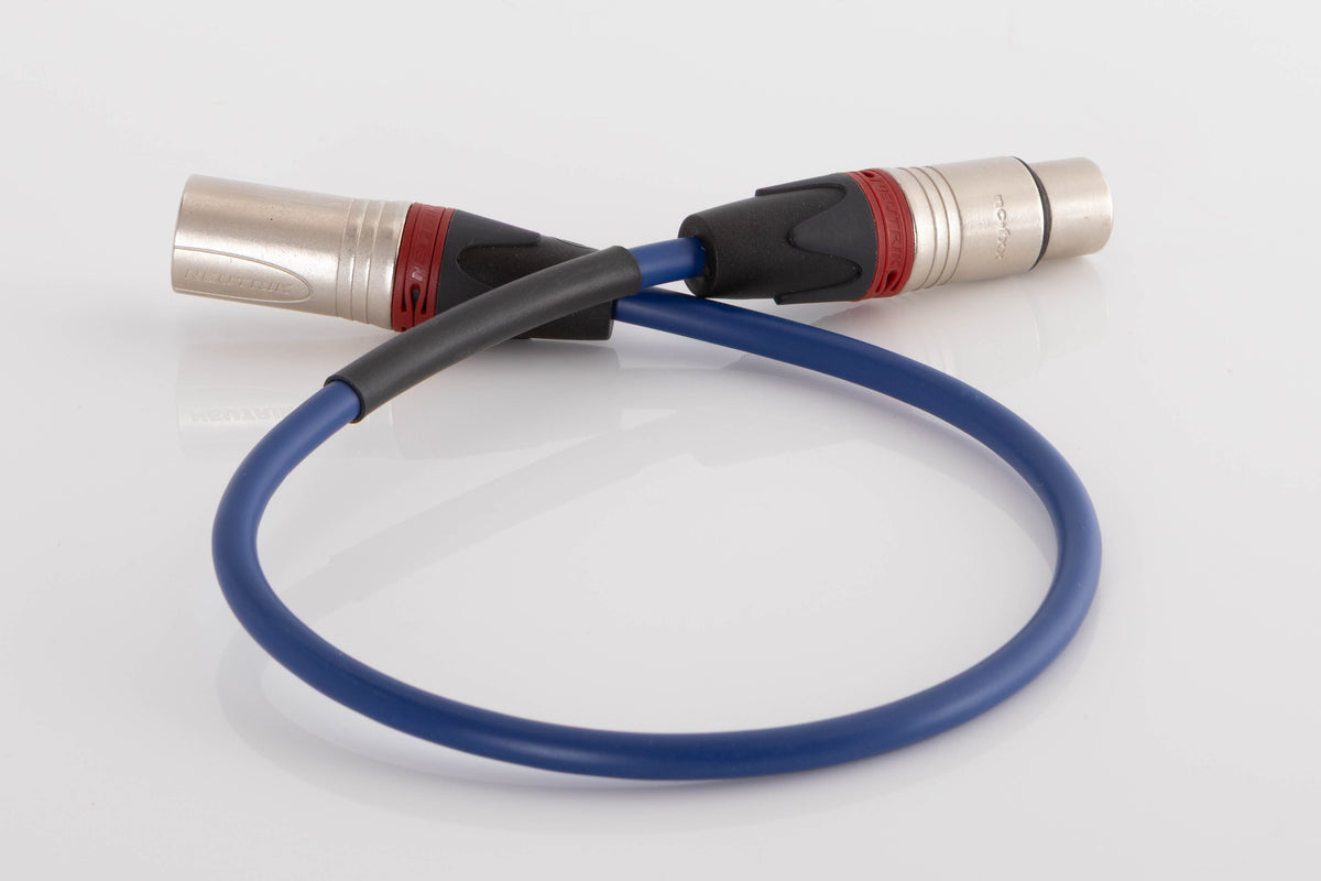 Rear view of a used Chord Company ClearwayX ARAY XLR-XLR Interconnect Cable 0.5m