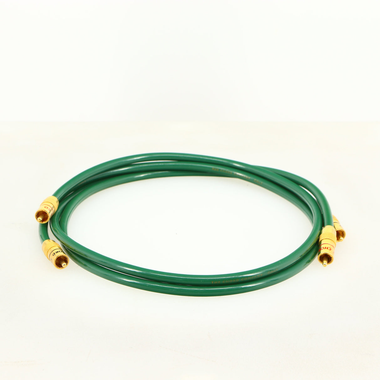 Front view of a used Chord Company Cobra 3 RCA-RCA 1.0m Interconnect Cable