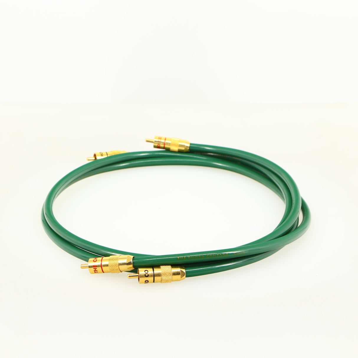 Right side view of a used Chord Company Cobra 3 RCA-RCA 1.0m Interconnect Cable