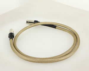 Rear right angle of a used Chord Company Epic Interconnect DIN-DIN Interconnect Cable 1.0m