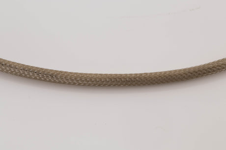 Close up view of a used Chord Company Epic X Aray 1.0m 2 RCA - Din Interconnect Cable