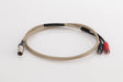Side view of a used Chord Company Epic X Aray 1.0m 2 RCA - Din Interconnect Cable