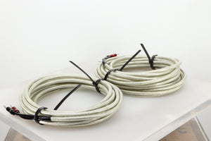 Rear right angle of some used Chord Company Shawline X Speaker Cables 10M & 7M Pair