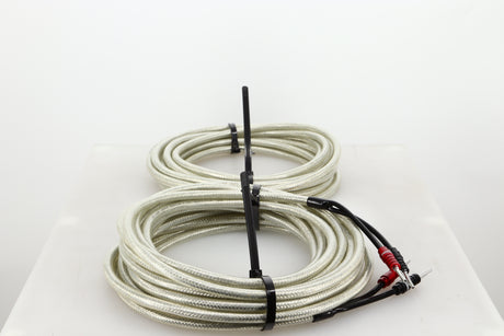 Left side view of some used Chord Company Shawline X Speaker Cables 10M & 7M Pair