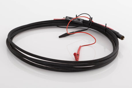 Rear left angle of a used Chord Company Signature RCA-RCA 1.0m Interconnect Cable 