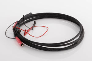 Right side view of a used Chord Company Signature RCA-RCA 1.0m Interconnect Cable 