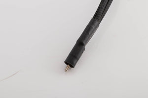 Close up view of a used Chord Company Signature 1.0m RCA-RCA Interconnect with Earth