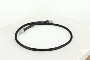 Rear right angle of a used Chord Company Signature Super Aray Digital Streaming Cable 1.0m in a black finish