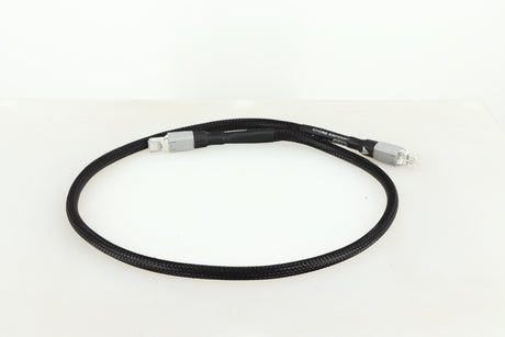 Rear view of a used Chord Company Signature Super Aray Digital Streaming Cable 1.0m in a black finish