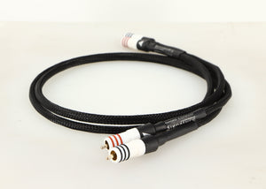 Right side view of a used Chord Company Signature Tuned ARAY RCA-RCA Interconnect Cable 1.0m