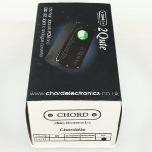 Box for a used Chord electronics 2Qute Chordette Digital Analogue Converter