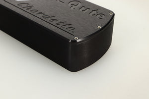Front right corner view of a used Chord Electronics 2Qute DAC in Black finish 