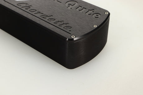 Front right corner view of a used Chord Electronics 2Qute DAC in Black finish 