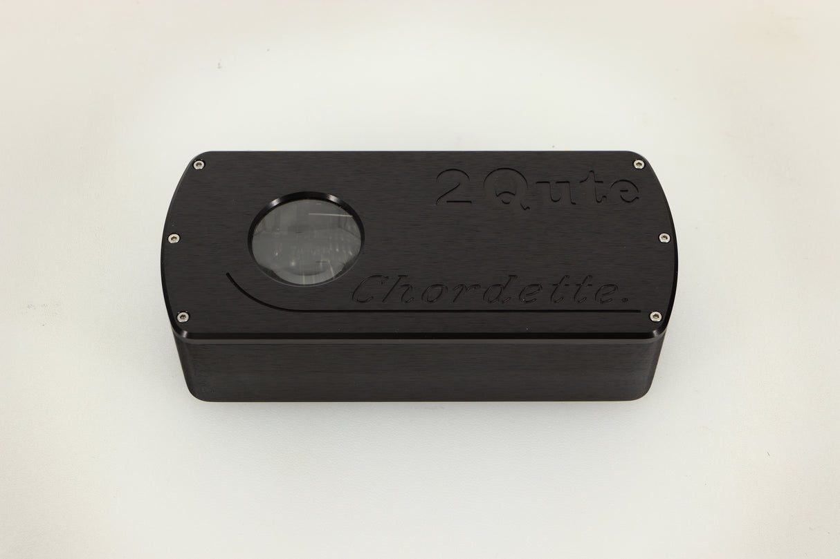 Top view of a used Chord Electronics 2Qute DAC in Black finish 