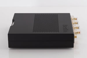 Right side view of a used Chord Electronics Bertti Power Amplifier in a Black finish