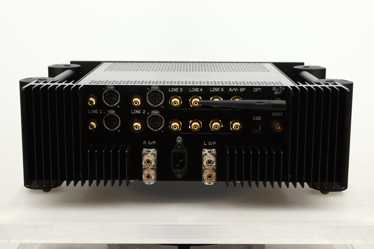 Rear view of a used Chord Electronics CPM2800 MKII Integrated Amplifier in Jett Black finish