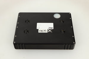 Bottom view of a used Chord Electronics Hugo DAC / Headphone Amplifier in Black finish