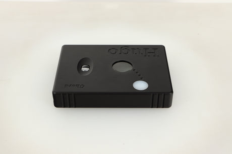 Rear view of a used Chord Electronics Hugo DAC / Headphone Amplifier in Black finish